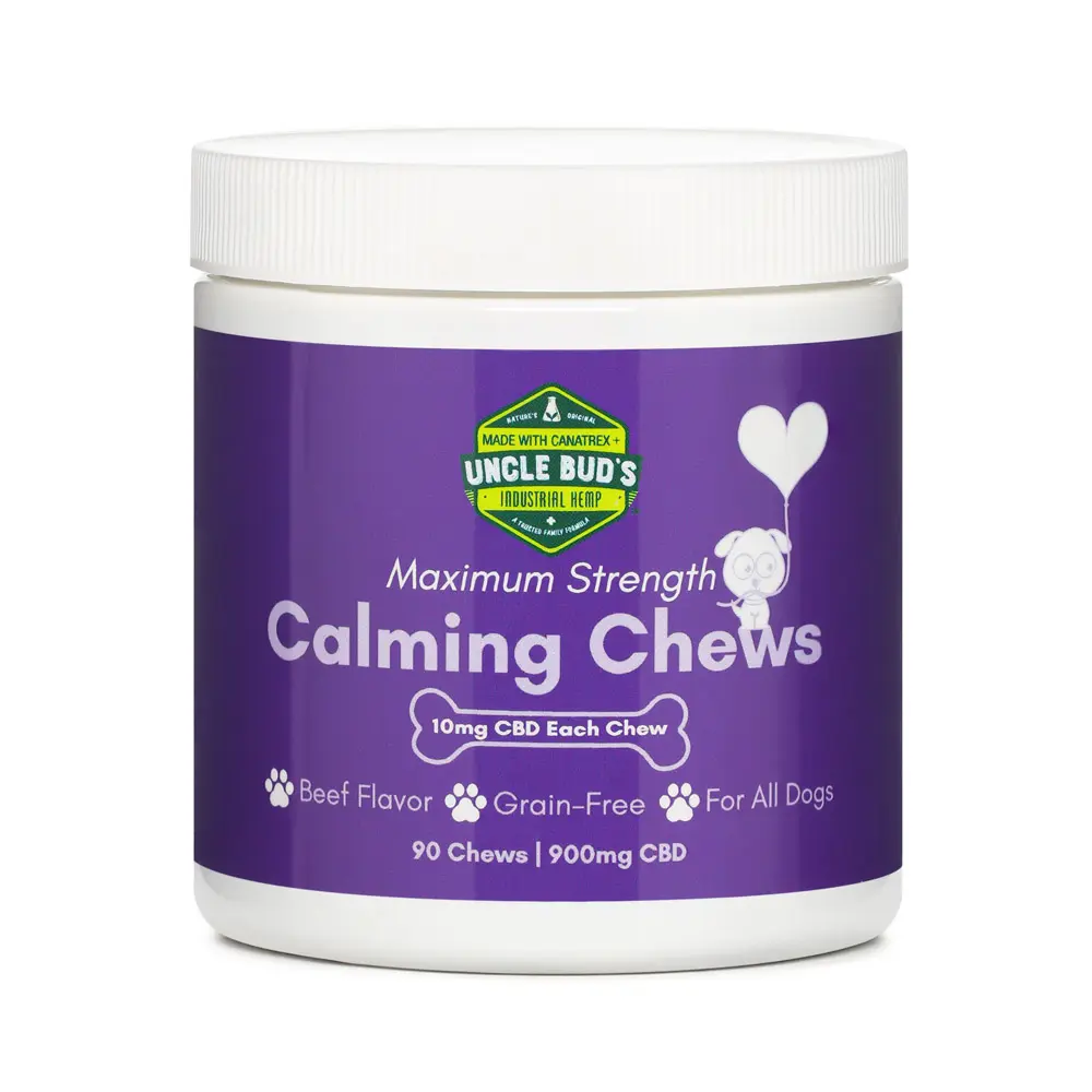 Uncle Bud's CBD Dog Calming Chews