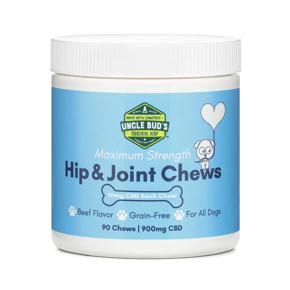 Uncle Bud's CBD Dog Hip & Joint Chews