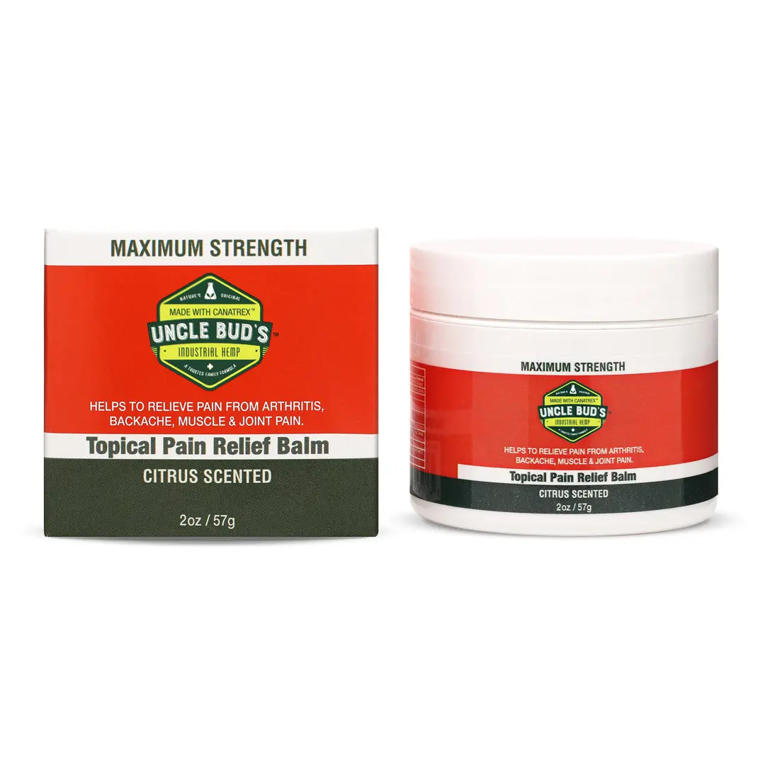 Uncle Bud’s Hemp Topical Pain Relief Balm