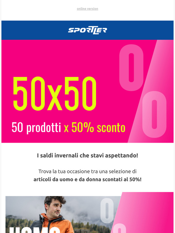 SALDI | 50 prodotti al -50% 🤩