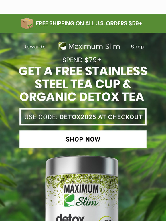 New Year Detox! Get 2 FREE gifts!