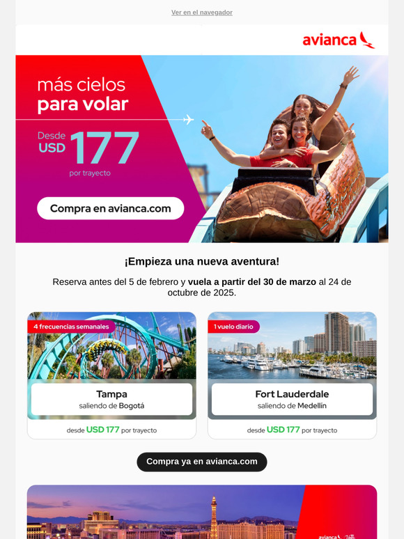 ¡Nuevas rutas! ✈️🌍 Más experiencias 🏖️