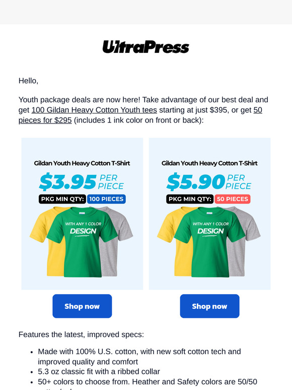🚨 New Youth Package Deals Just Dropped!