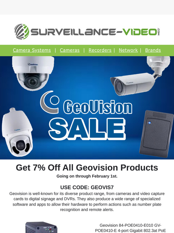 Get 7% Of All Geovision Technology