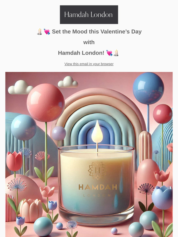 🔥 Light Up Their Heart This Valentine’s with Luxury Candles 🔥
