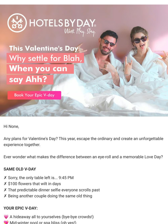 This Valentine's Day, Be Anything But Boring 💝
