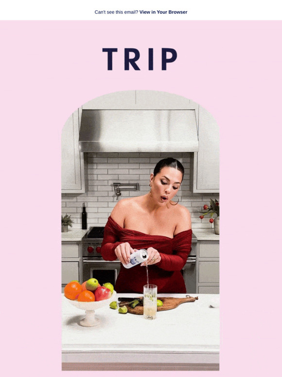 Ashley Graham's TRIP Mocktail 🔥