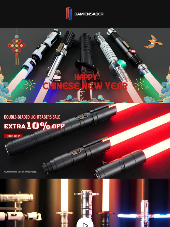 💥New Year, New Sabers, New Savings🔥