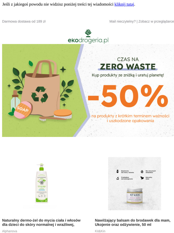 🎉 Produkty z krótszą datą ważności 50% TANIEJ
