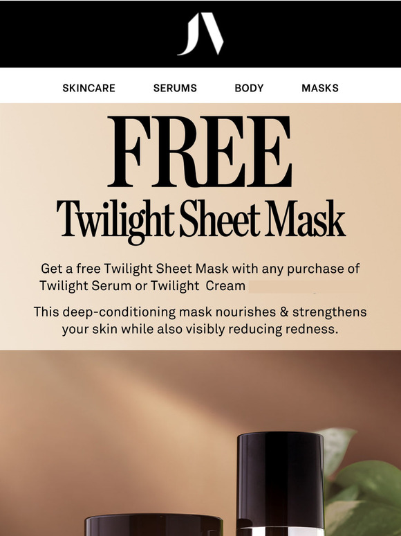 Get a FREE Twilight Sheet Mask - For Limited Time Only
