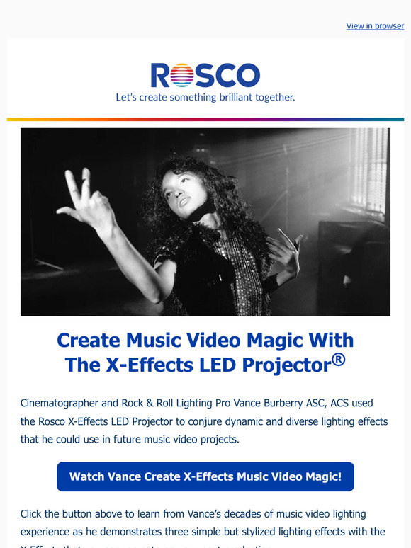 Lighting Pro Tips for making music video magic from Vance Burberry ASC, ACS