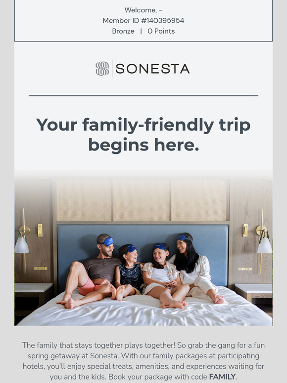 Your family-friendly stay is here