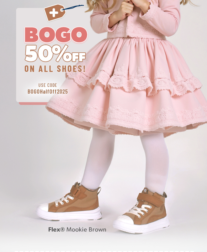 Buy one pair, get your second pair 50% off. Not valid on previous purchases. Use code BOGOHalfOff2025. Offer expires on 1-31-2025 at 11:59pm cst. Shop All Shoes