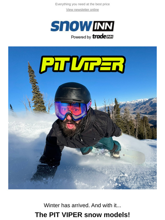 Pit Viper: Ready to give it all on the snow?⚡
