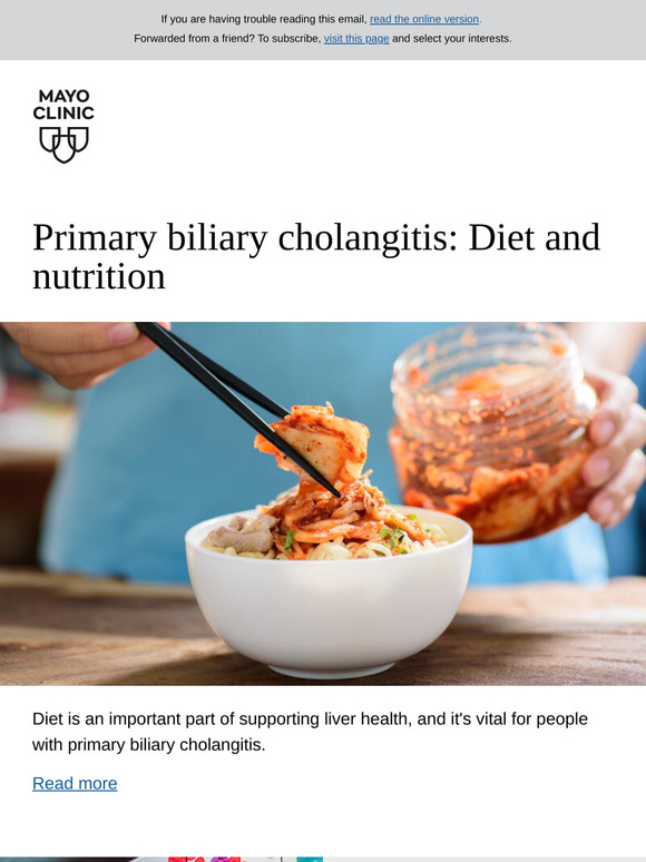 Primary biliary cholangitis: Diet and nutrition