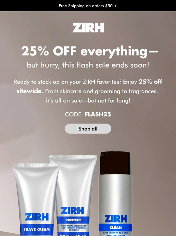 25% Off Sitewide Flash Sale 🚨