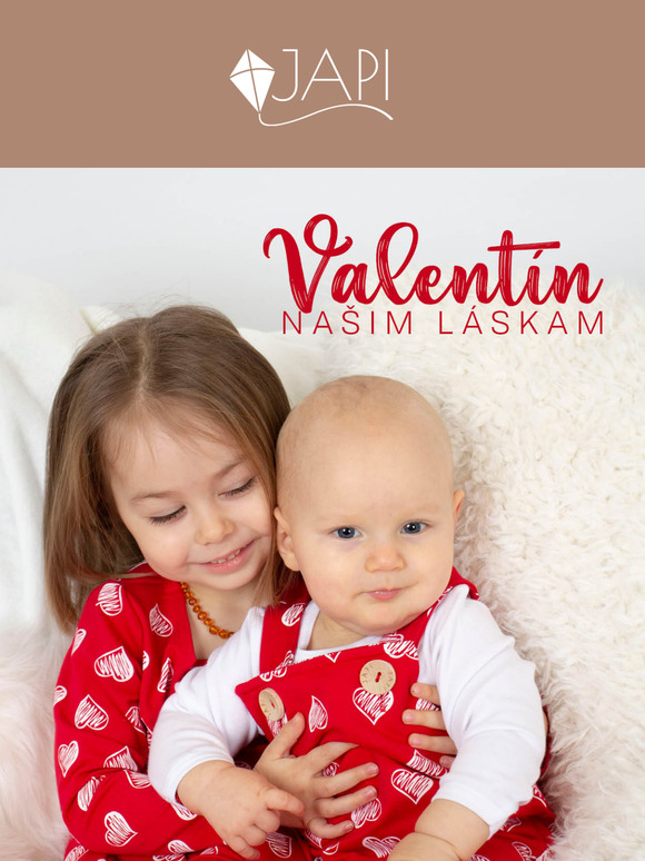 ❤️ Roztomilé valentínske kúsky pre vašich najmenších! ❤️