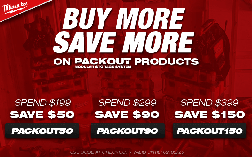 Ending Soon: Buy More, Save More On Select PACKOUT Products | Spend $199, Save $50 Using Code: PACKOUT50, Spend $299 and Save $90 Using Code: PACKOUT90 | Spend $399 and Save $150 Using Code: PACKOUT150