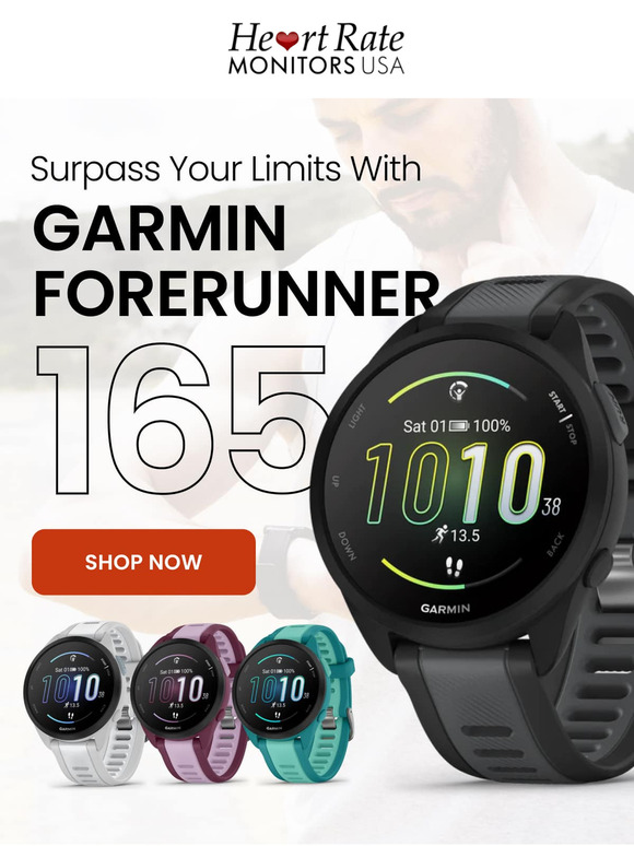 Boost Performance: Forerunner 165 Unleashed