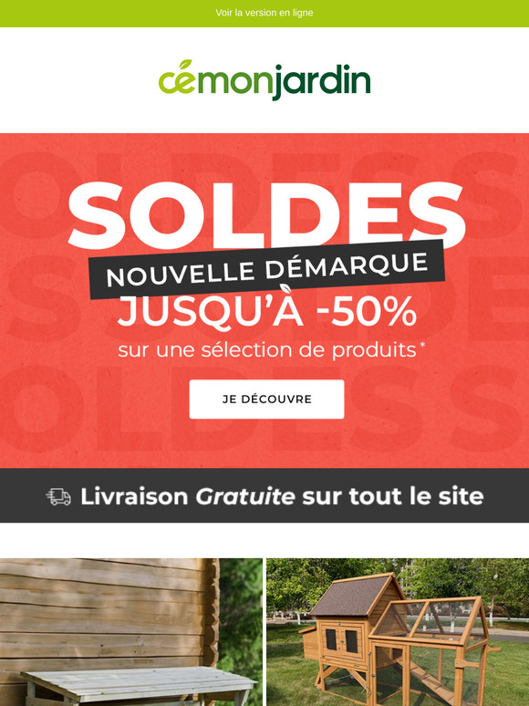 Nouvelle Démarque : soldes jusqu'à -50% !