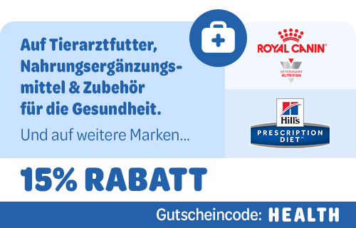 15% auf Tierarztfutter