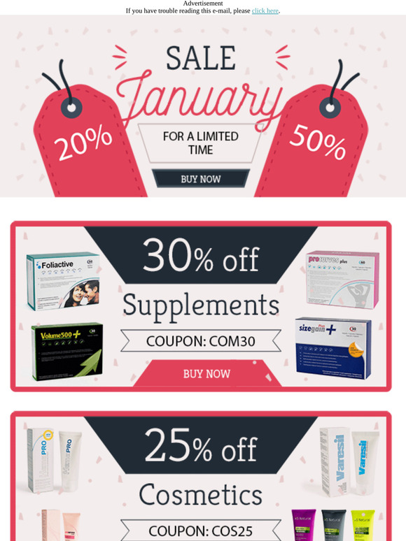 The January sales are here 🛍️