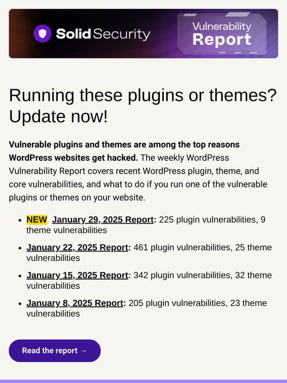 ⚠️ Weekly Vulnerability Report: 234 Vulnerabilities
