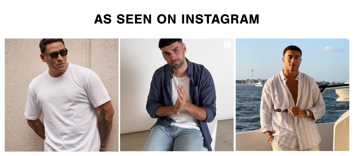 AS SEEN ON INSTAGRAM