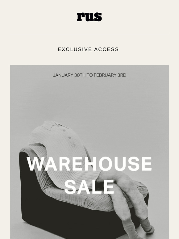 📦 WAREHOUSE SALE 📦 | up to 80% off just for you