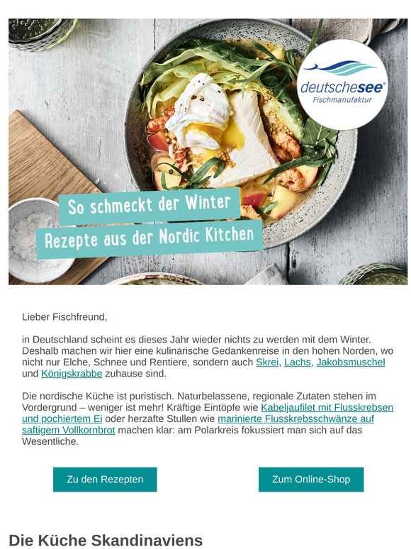 🦀 Skandinavische Küche