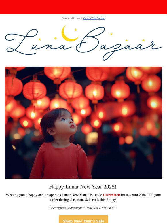 2025 Lunar New Year Flash Sale ⚡