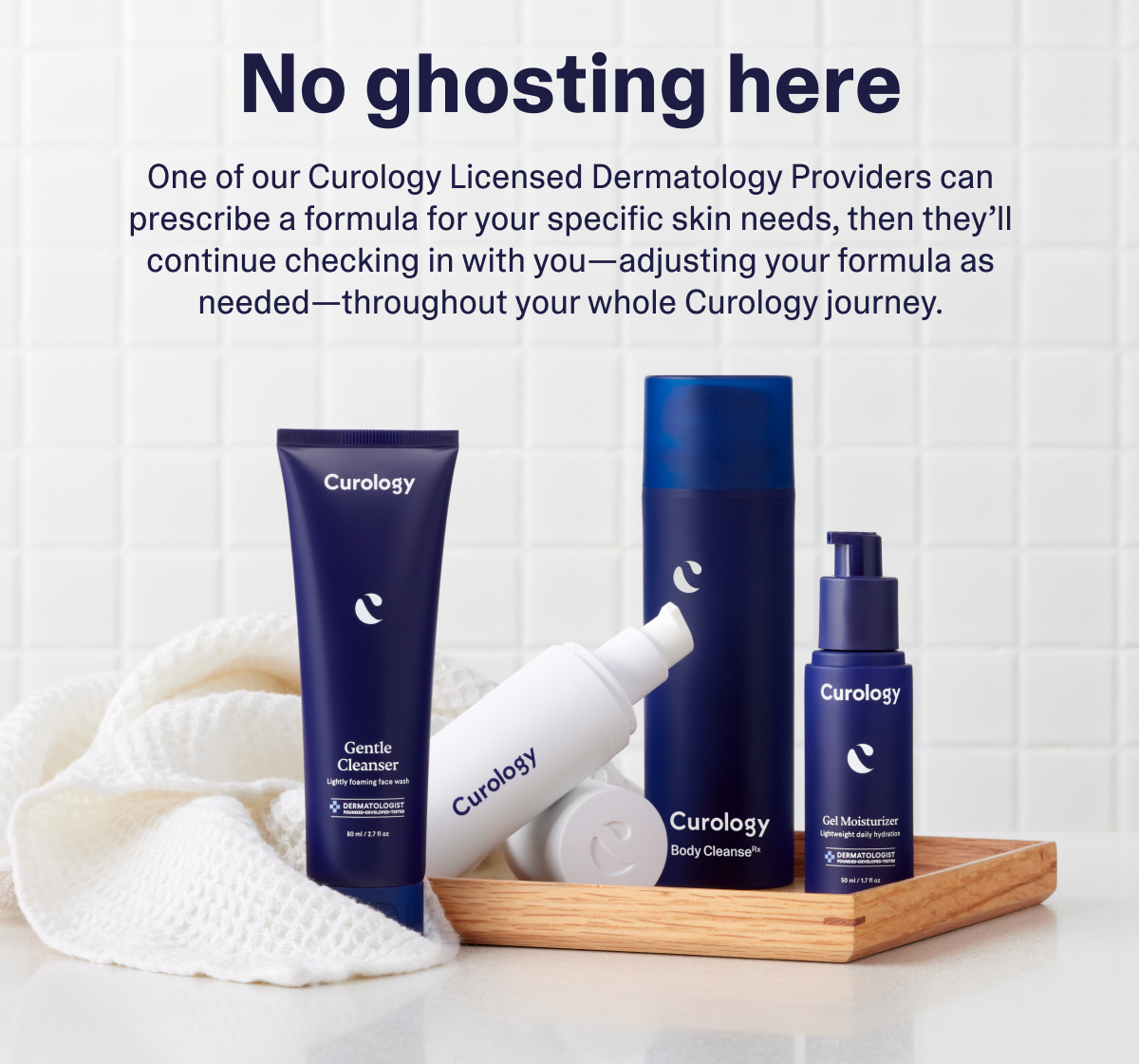 No ghosting here