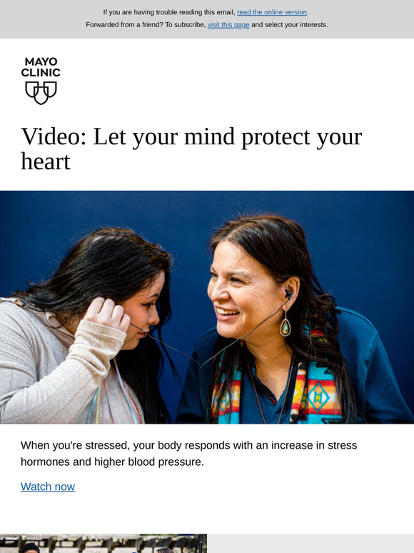 Video: Let your mind protect your heart