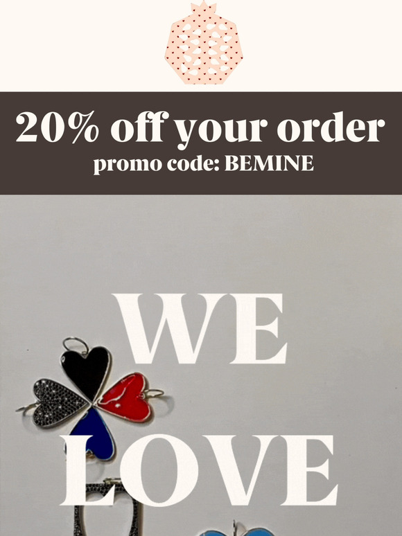 Shine Bright: 20% OFF Jewelry! ✨
