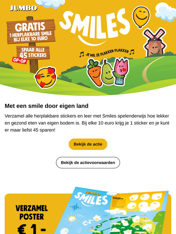 Spaar mee voor gratis Smiles 🥰 💛 🍎
