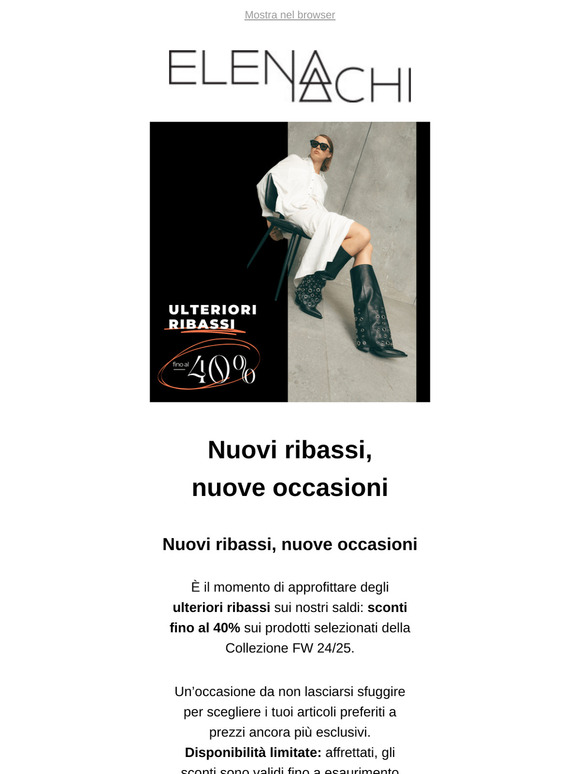 Ulteriori Ribassi: Ora fino al -40%! 💣