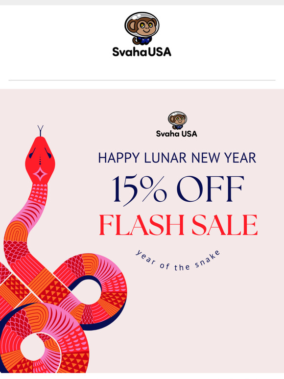 🌙 One-Day Flash Sale: 15% Off!!🎉