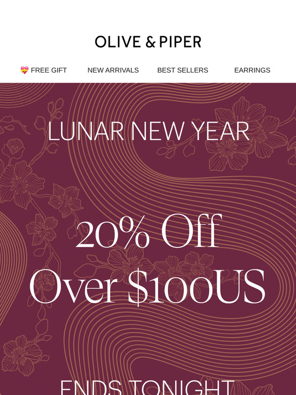 Final hours for 20% OFF