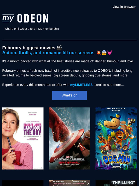 What's on in February