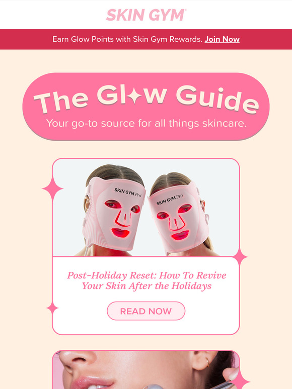 Your January Glow Guide is here