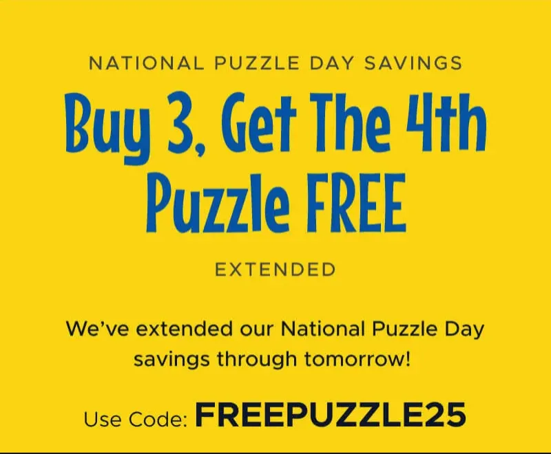 Buy 3, Get the 4th Puzzle Free