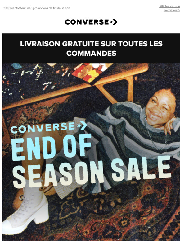 Dernière chance d'économiser jusqu'à 50 % sur une sélection d'articles*