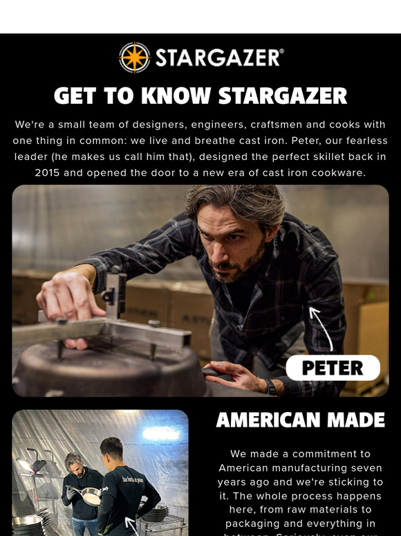 Get to Know Stargazer 🍳