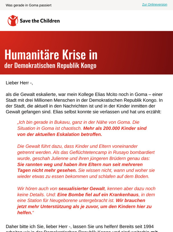 Gewalt in der D. R. Kongo