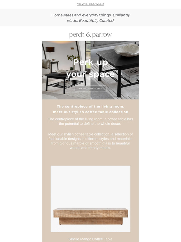 Perk up your space