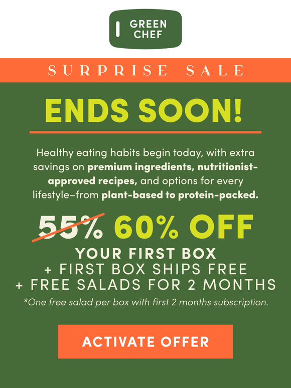 Surprise 🥳 SALE upgraded to 60% off!