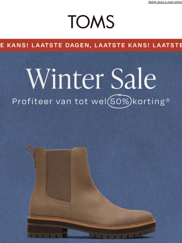 De tijd dringt – Winterkortingen eindigen binnenkort!
