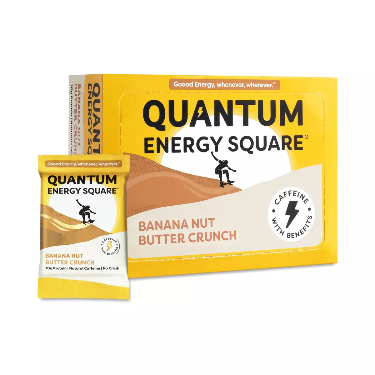 Caffeine & Protein Bars, Banana Nut Butter Crunch