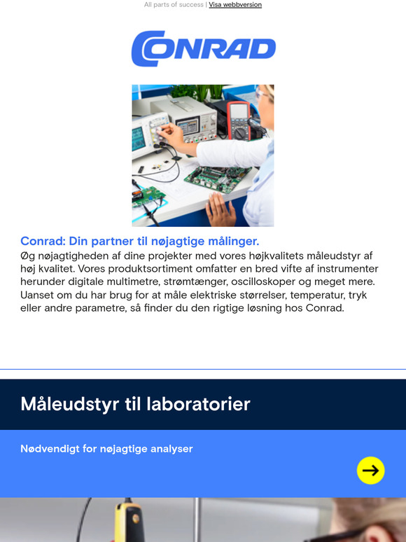 Test- og måleteknologi i fokus.