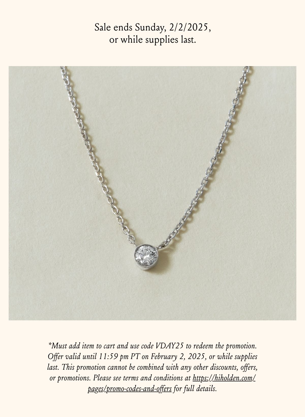 The Mini Bezel Pendant